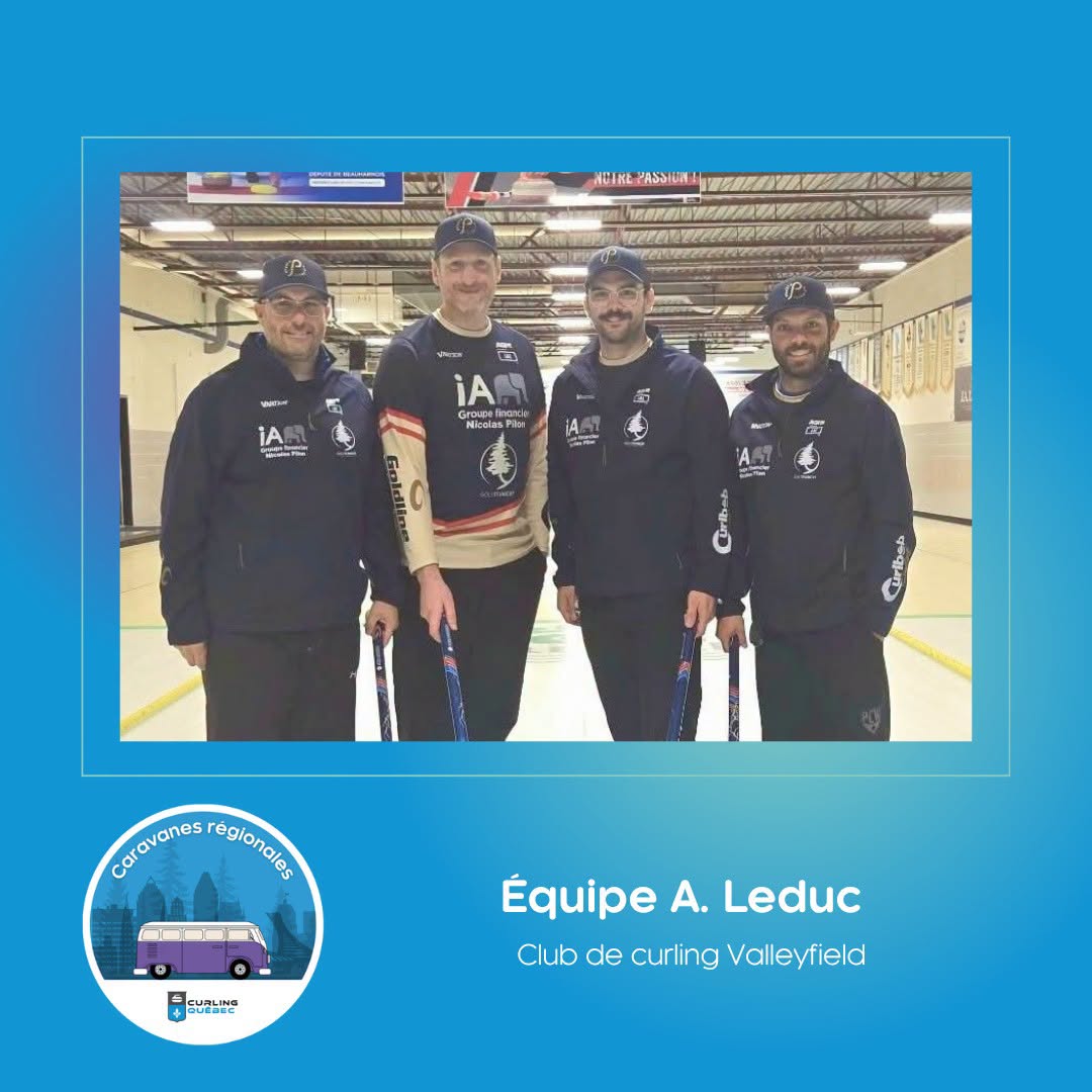 Équipe Leduc, gagnante de la Caravane de Valleyfield